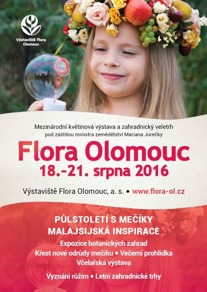 Letní Flora Olomouc 2016 - plakátek