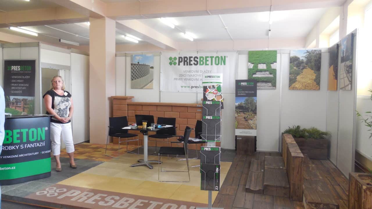 21. stavební výstava Pardubice - podzim 2016 - interiér Presbeton 01