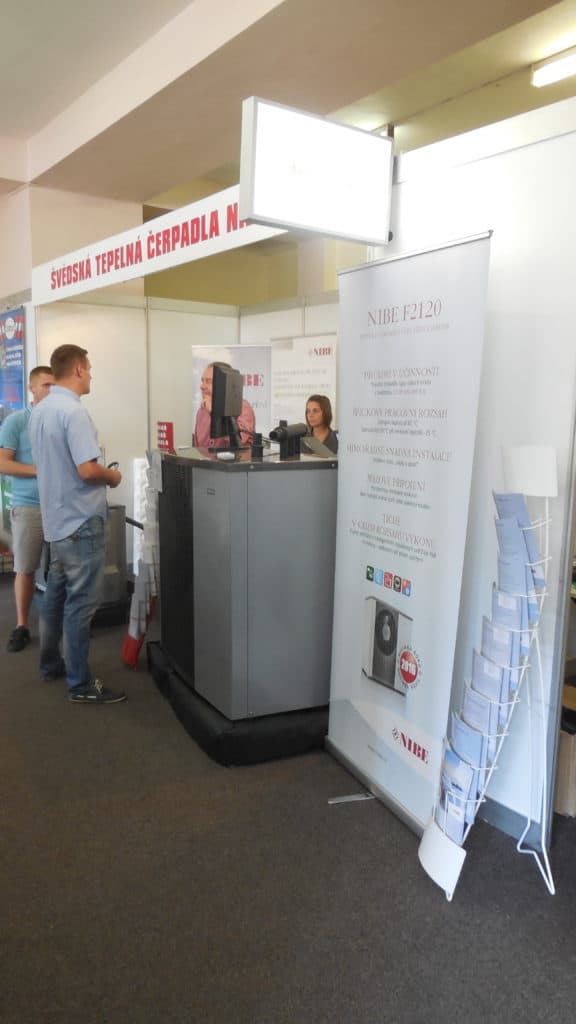 21. stavební výstava Pardubice - podzim 2016 - interiér - NIBE