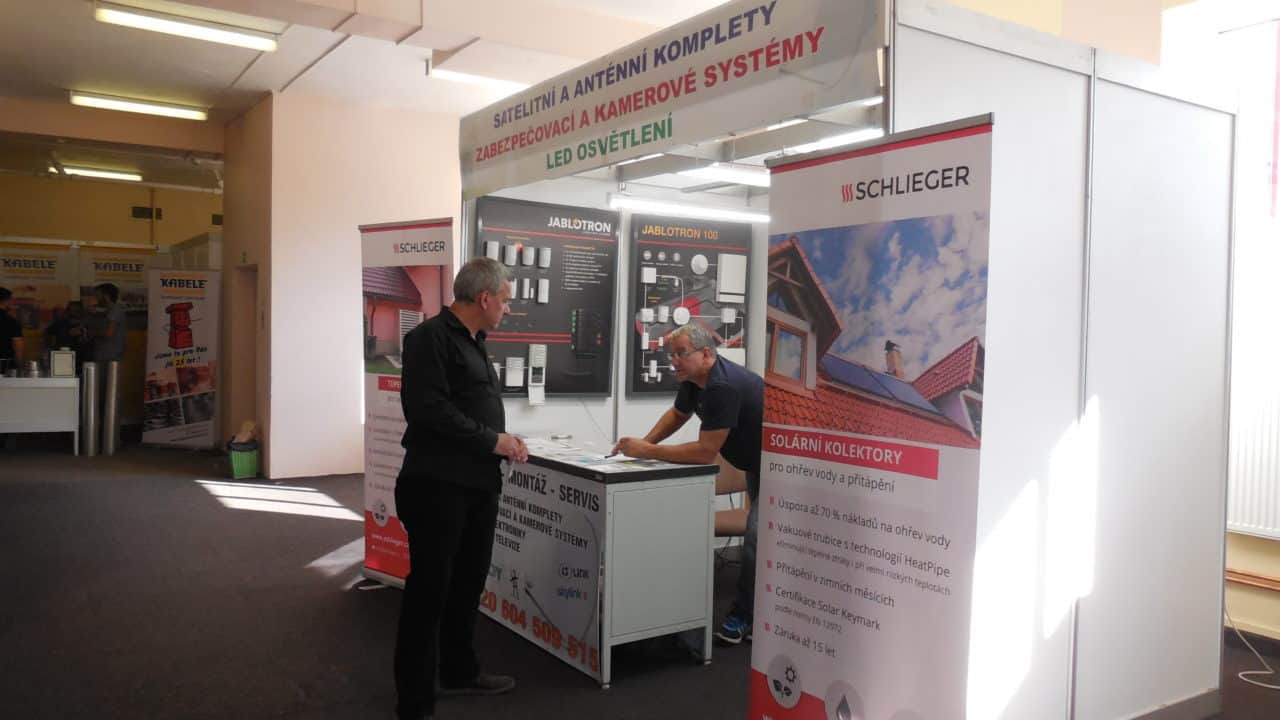 21. stavební výstava Pardubice - podzim 2016 - interiér - Solar Venti