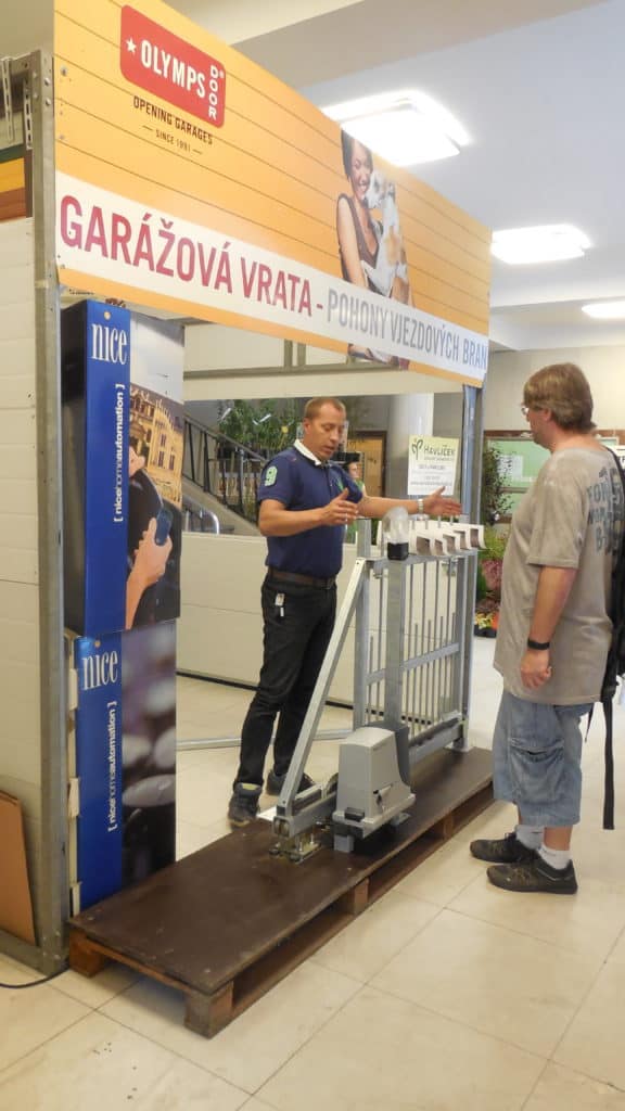 21. stavební výstava Pardubice - podzim 2016 - interiér - Olymps Door