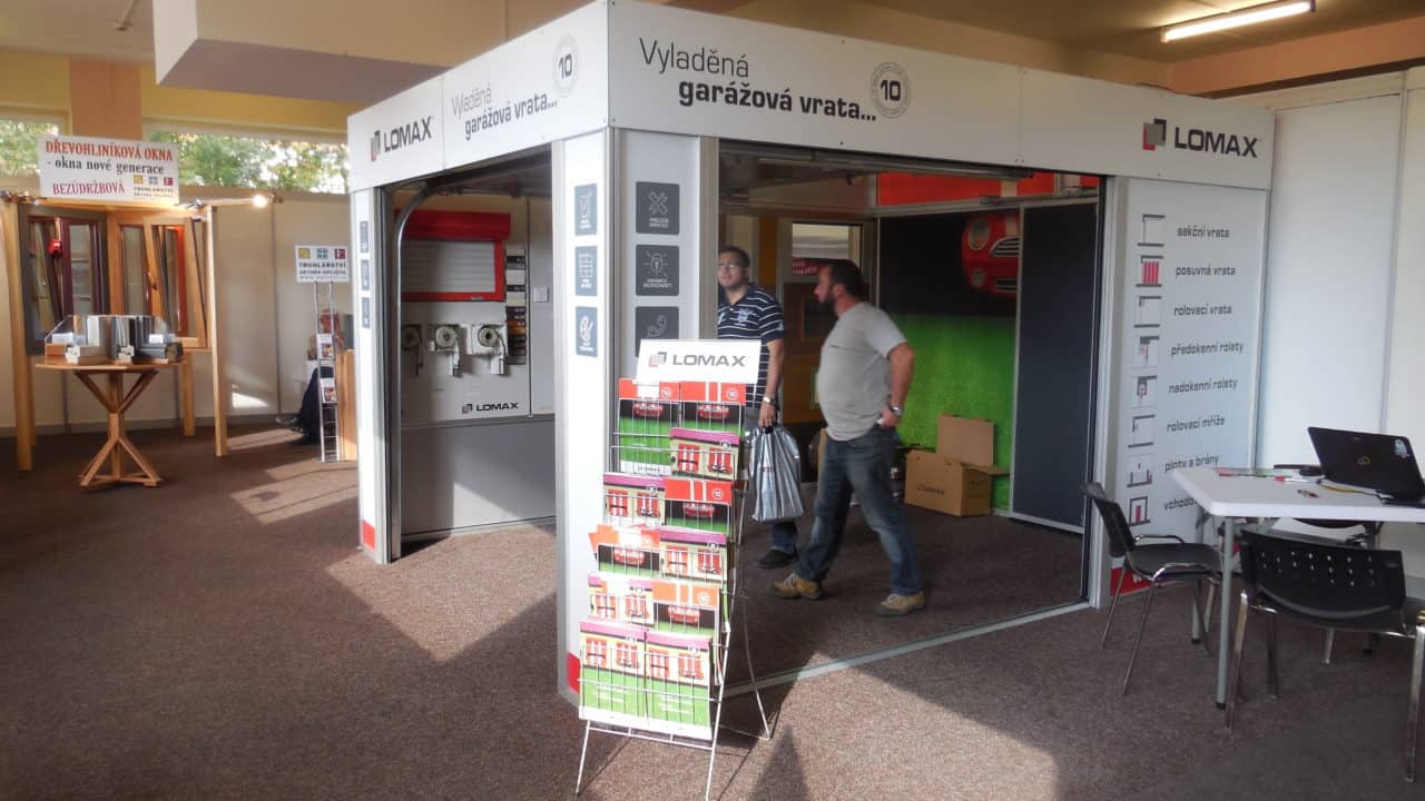 21. stavební výstava Pardubice - podzim 2016 - interiér - LOMAX