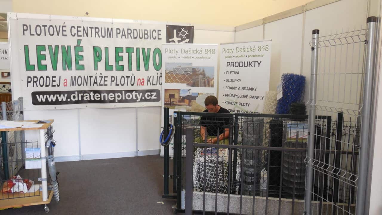 21. stavební výstava Pardubice - podzim 2016 - interiér - Levné pletivo