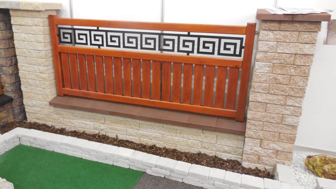 21. stavební výstava Pardubice - podzim 2016 - interiér - ploty 02