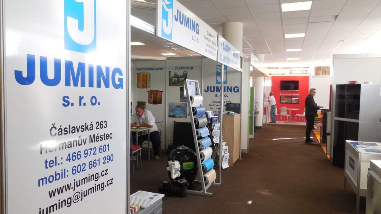 21. stavební výstava Pardubice - podzim 2016 - interiér - JUMING