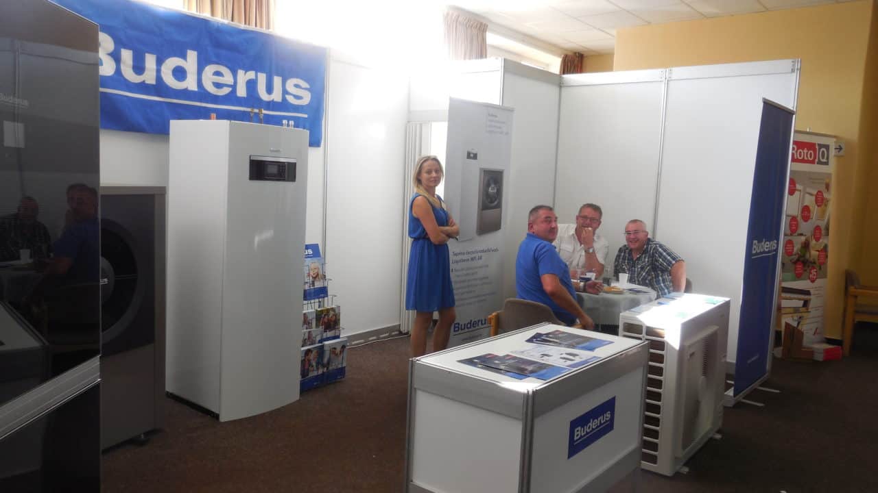 21. stavební výstava Pardubice - podzim 2016 - interiér - Buderus