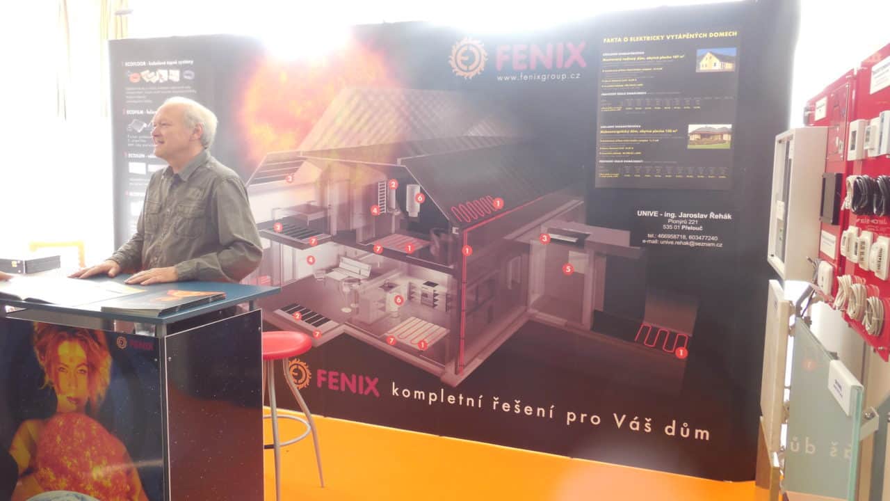 21. stavební výstava Pardubice - podzim 2016 - interiér - FENIX