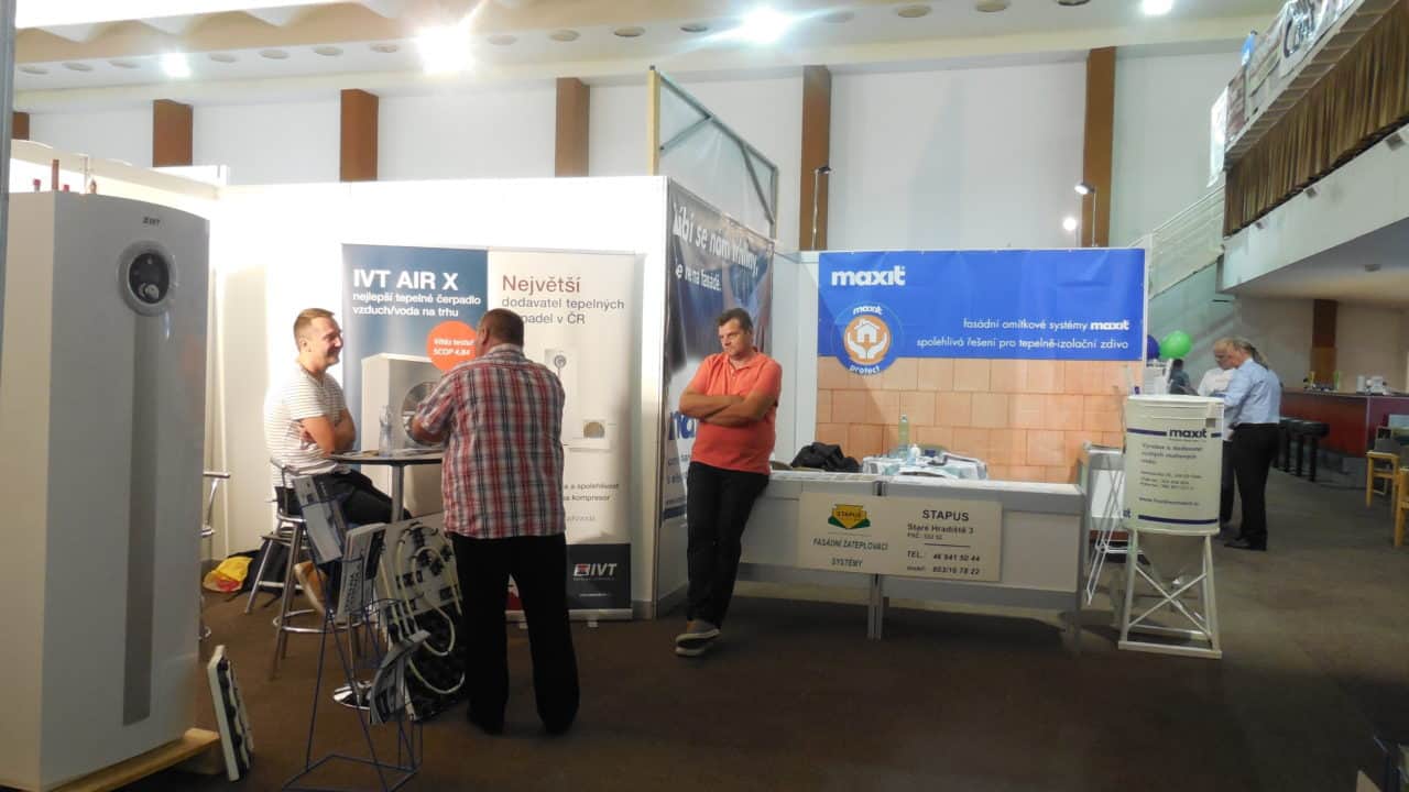 21. stavební výstava Pardubice - podzim 2016 - interiér - IVT a MAXIT 01
