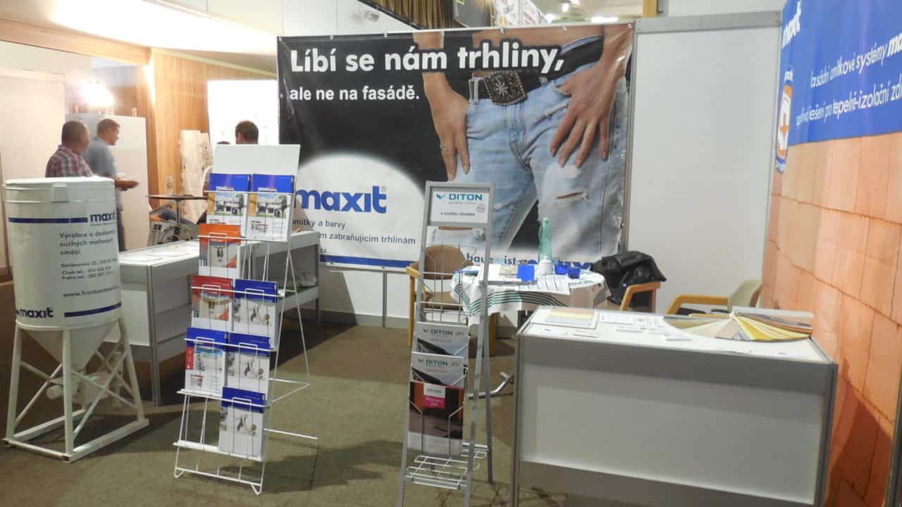 21. stavební výstava Pardubice - podzim 2016 - interiér - MAXIT 02