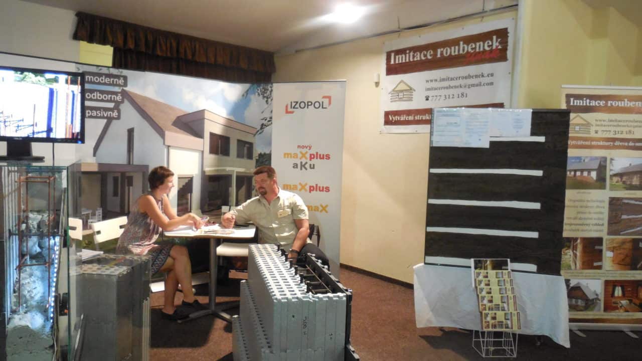 21. stavební výstava Pardubice - podzim 2016 - interiér - Izopol