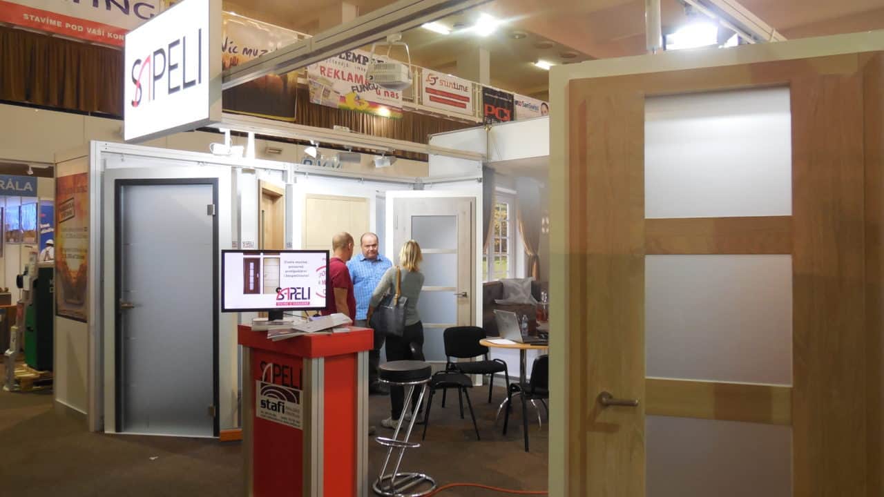 21. stavební výstava Pardubice - podzim 2016 - interiér - Sapeli