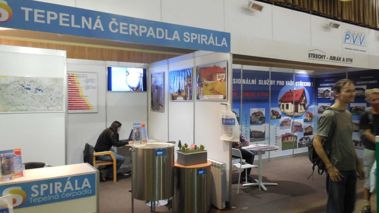 21. stavební výstava Pardubice - podzim 2016 - interiér - Spirála