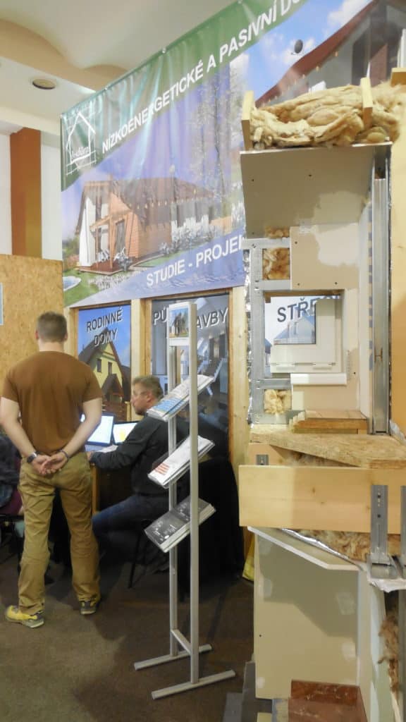 21. stavební výstava Pardubice - podzim 2016 - interiér - dřevostavby