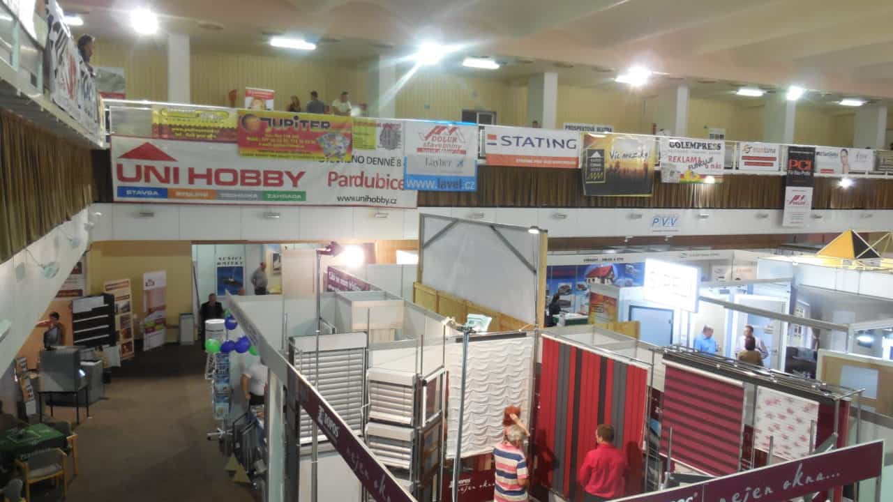 21. stavební výstava Pardubice - podzim 2016 - interiér - další firmy vč. UNI HOBBY