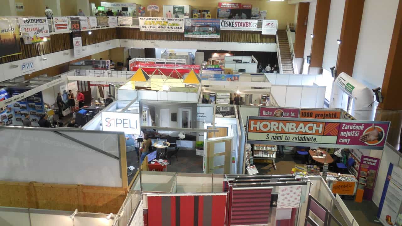 21. stavební výstava Pardubice - podzim 2016 - interiér - hala 01