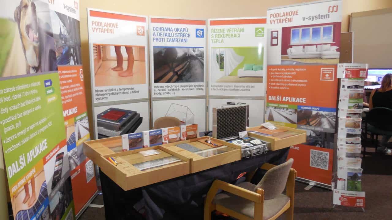 21. stavební výstava Pardubice - podzim 2016 - interiér - v-system