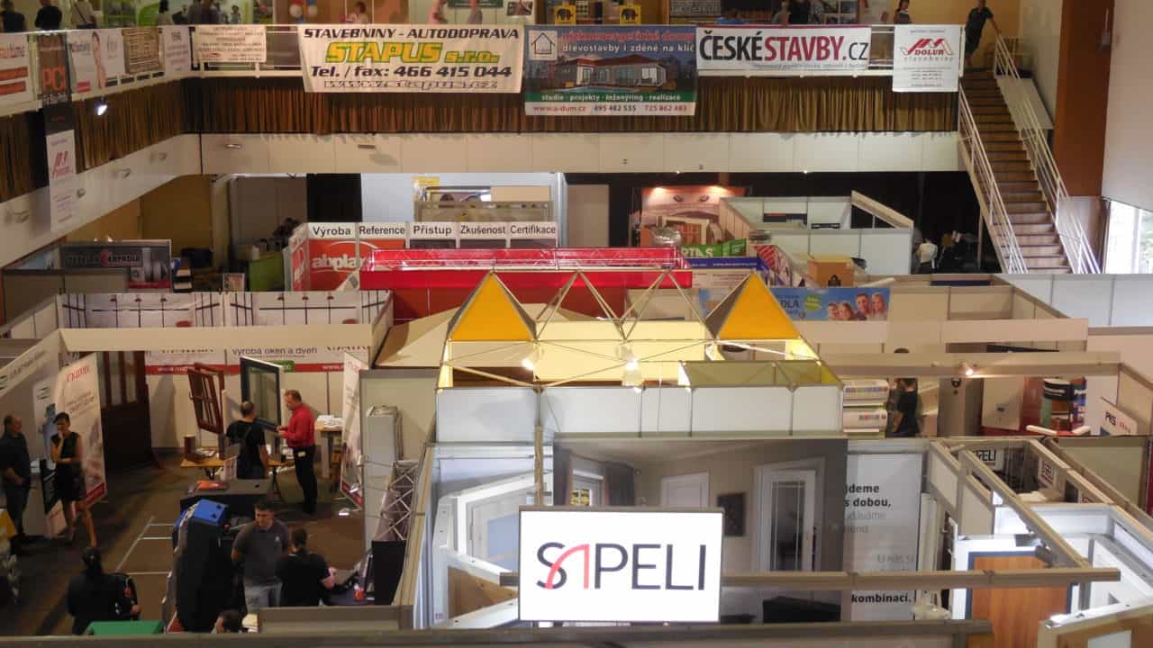 21. stavební výstava Pardubice - podzim 2016 - interiér - hala 02