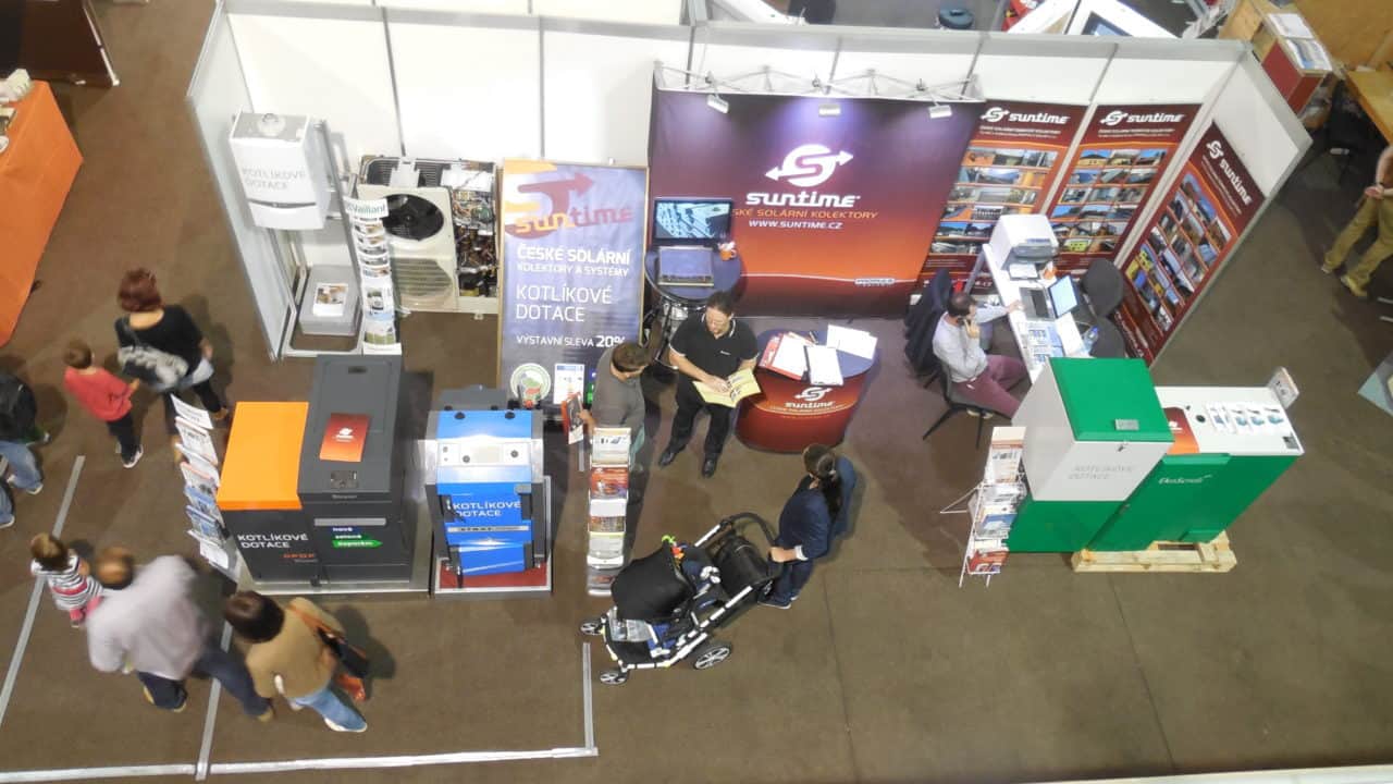 21. stavební výstava Pardubice - podzim 2016 - interiér - Suntime