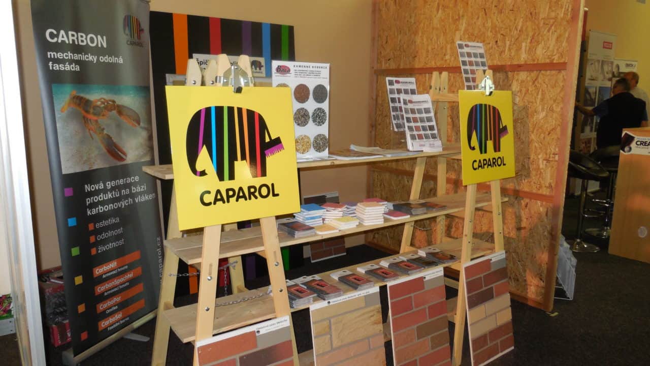 21. stavební výstava Pardubice - podzim 2016 - interiér - Caparol