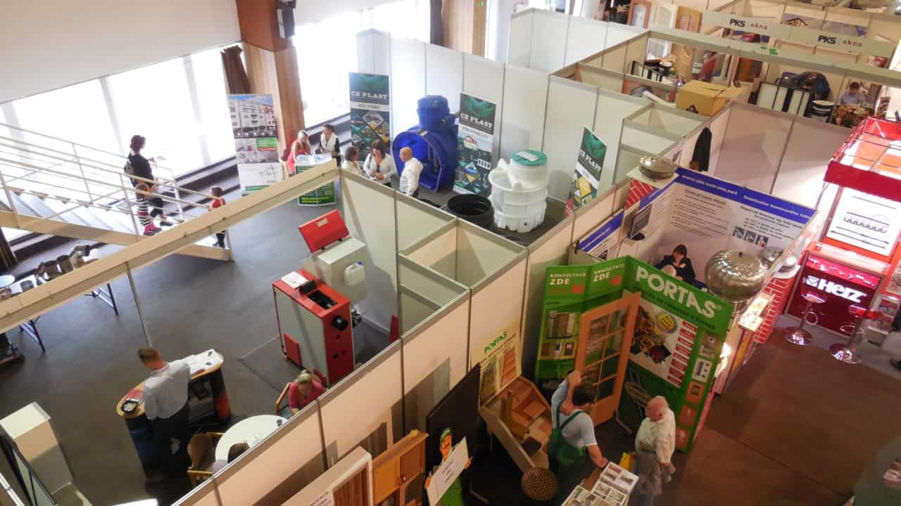 21. stavební výstava Pardubice - podzim 2016 - interiér - hala 06