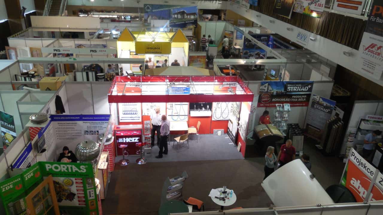 21. stavební výstava Pardubice - podzim 2016 - interiér - hala 07