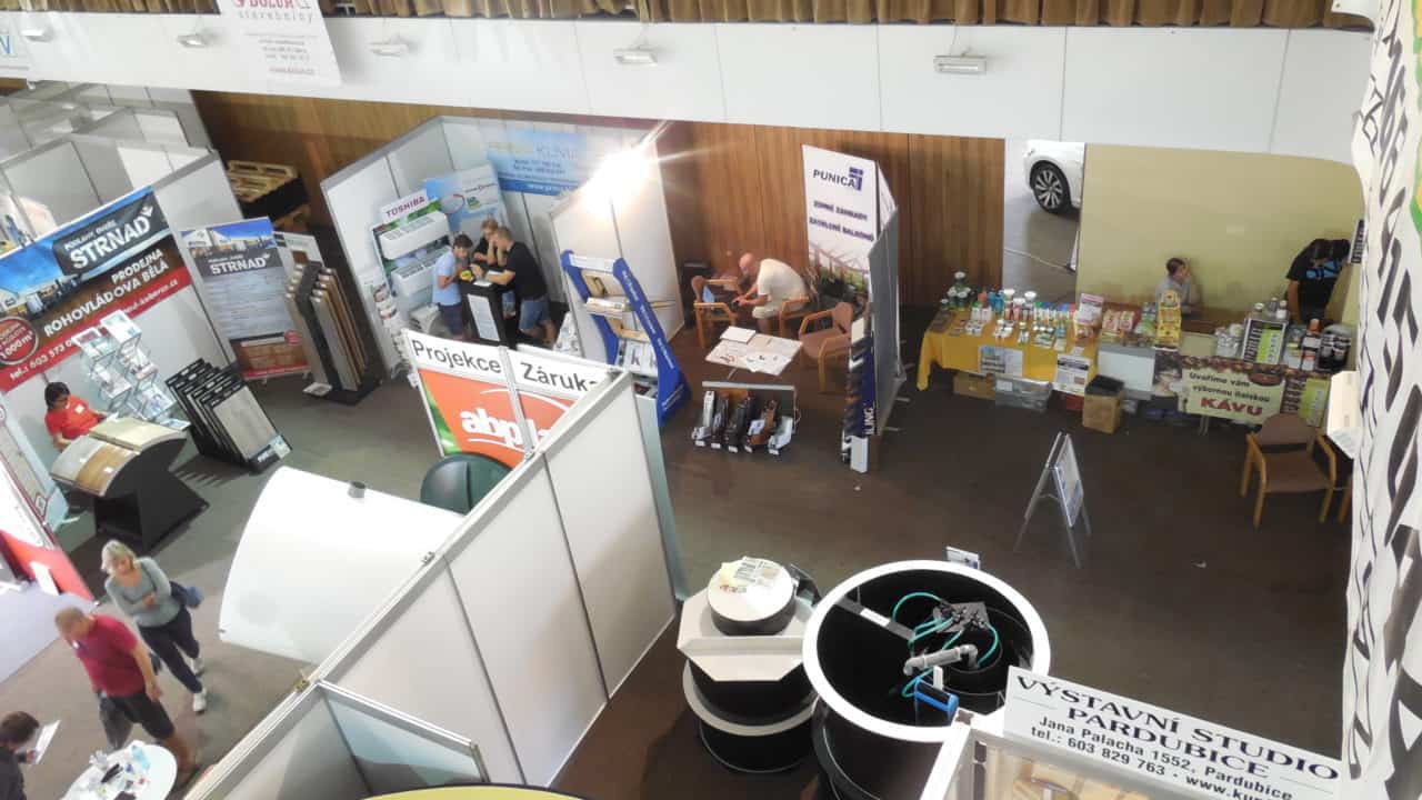 21. stavební výstava Pardubice - podzim 2016 - interiér - hala 08