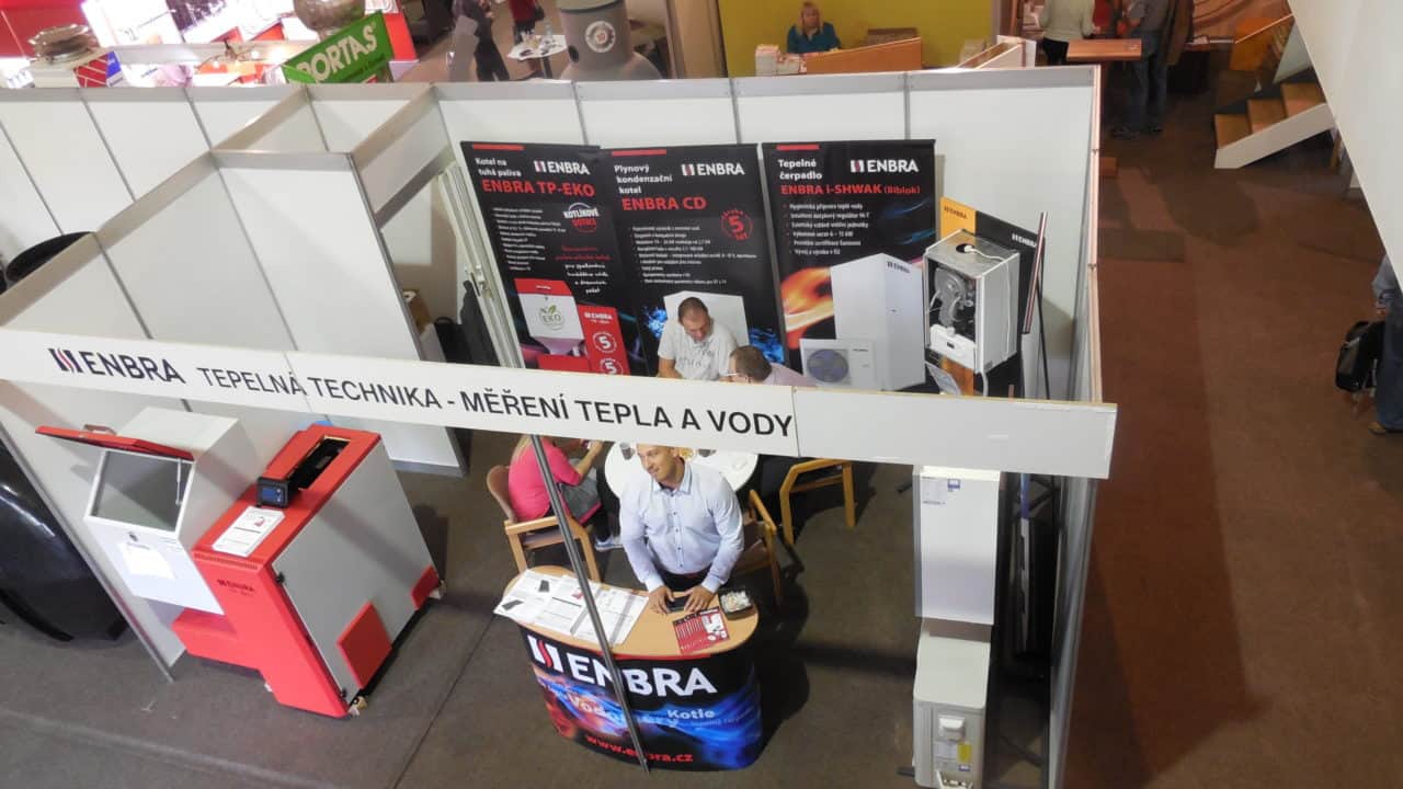 21. stavební výstava Pardubice - podzim 2016 - interiér - ENBRA 