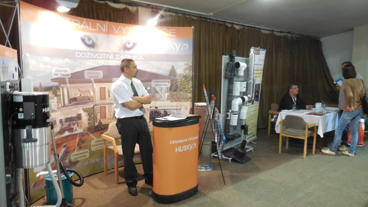 21. stavební výstava Pardubice - podzim 2016 - interiér - Husky