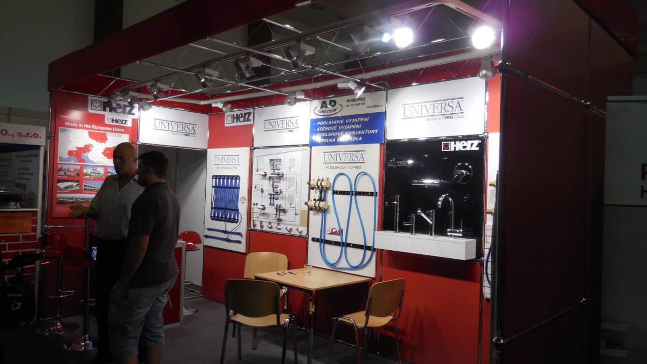 21. stavební výstava Pardubice - podzim 2016 - interiér - Universa