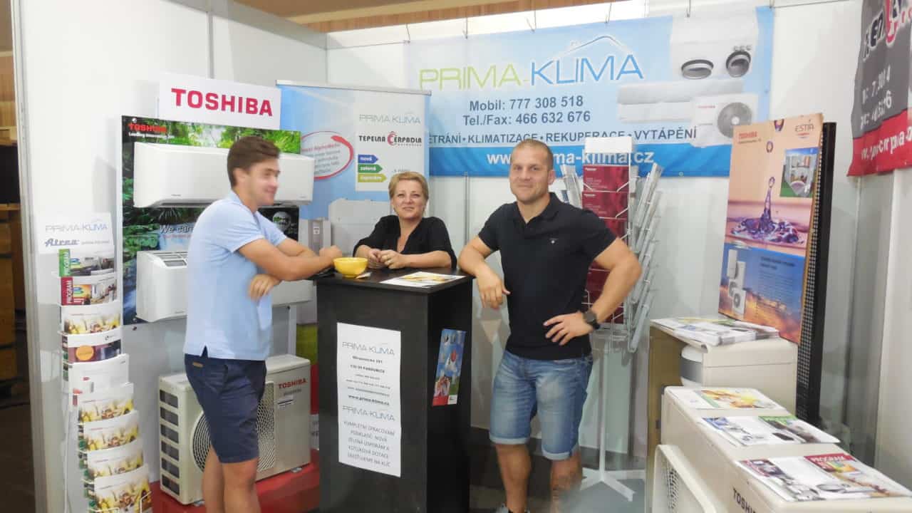 21. stavební výstava Pardubice - podzim 2016 - interiér - PRIMA KLIMA