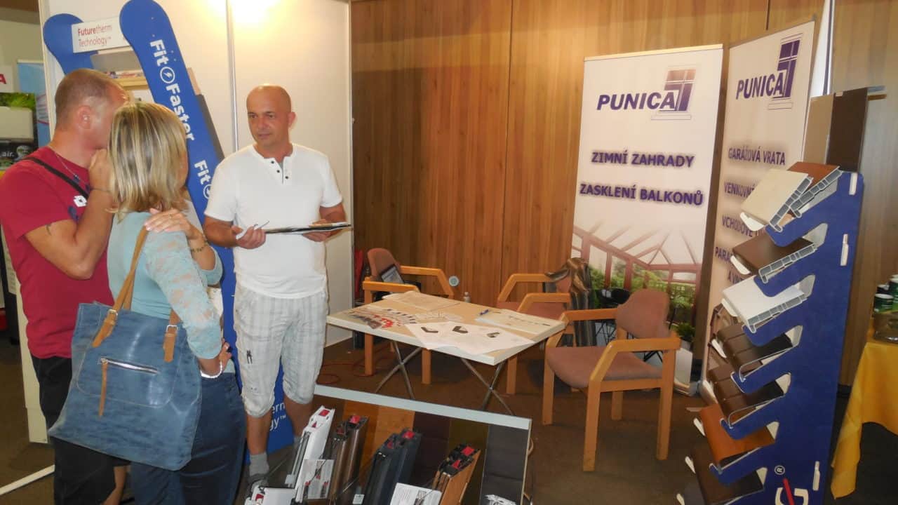 21. stavební výstava Pardubice - podzim 2016 - interiér - Punica