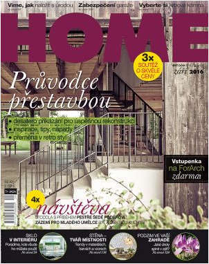 HOME bydlení časopis září 2016