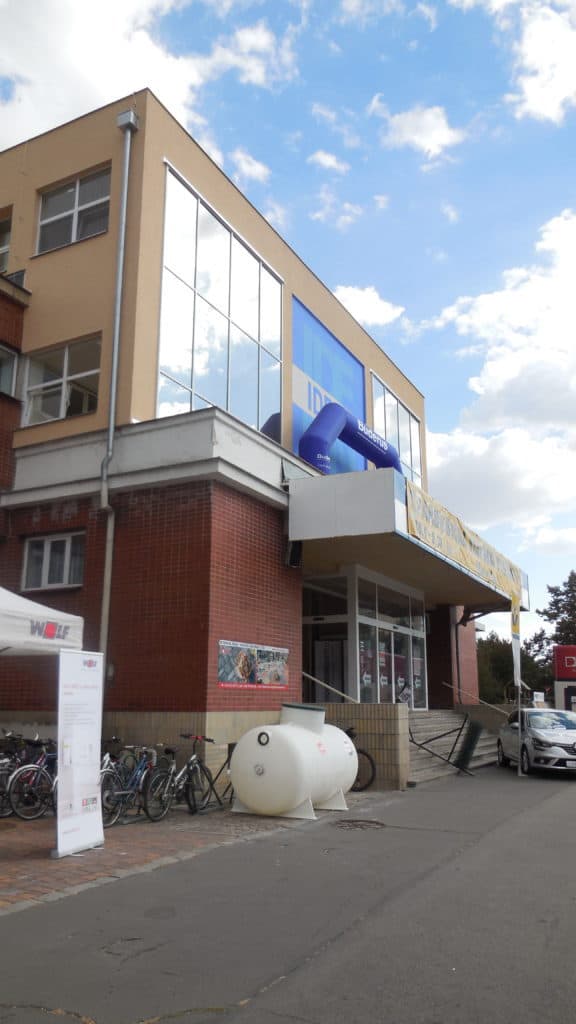 21. stavební výstava Pardubice - podzim 2016 - exteriér AB PLAST jímka