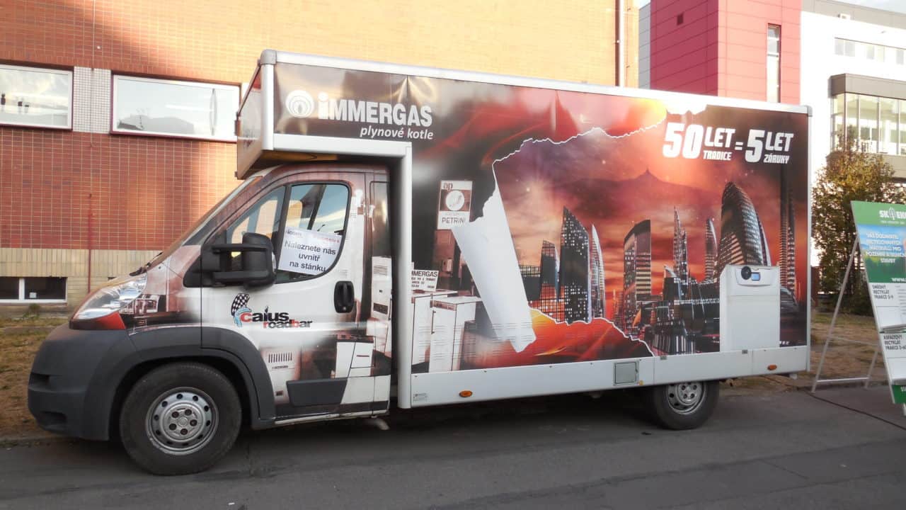 21. stavební výstava Pardubice - podzim 2016 - exteriér Immergas