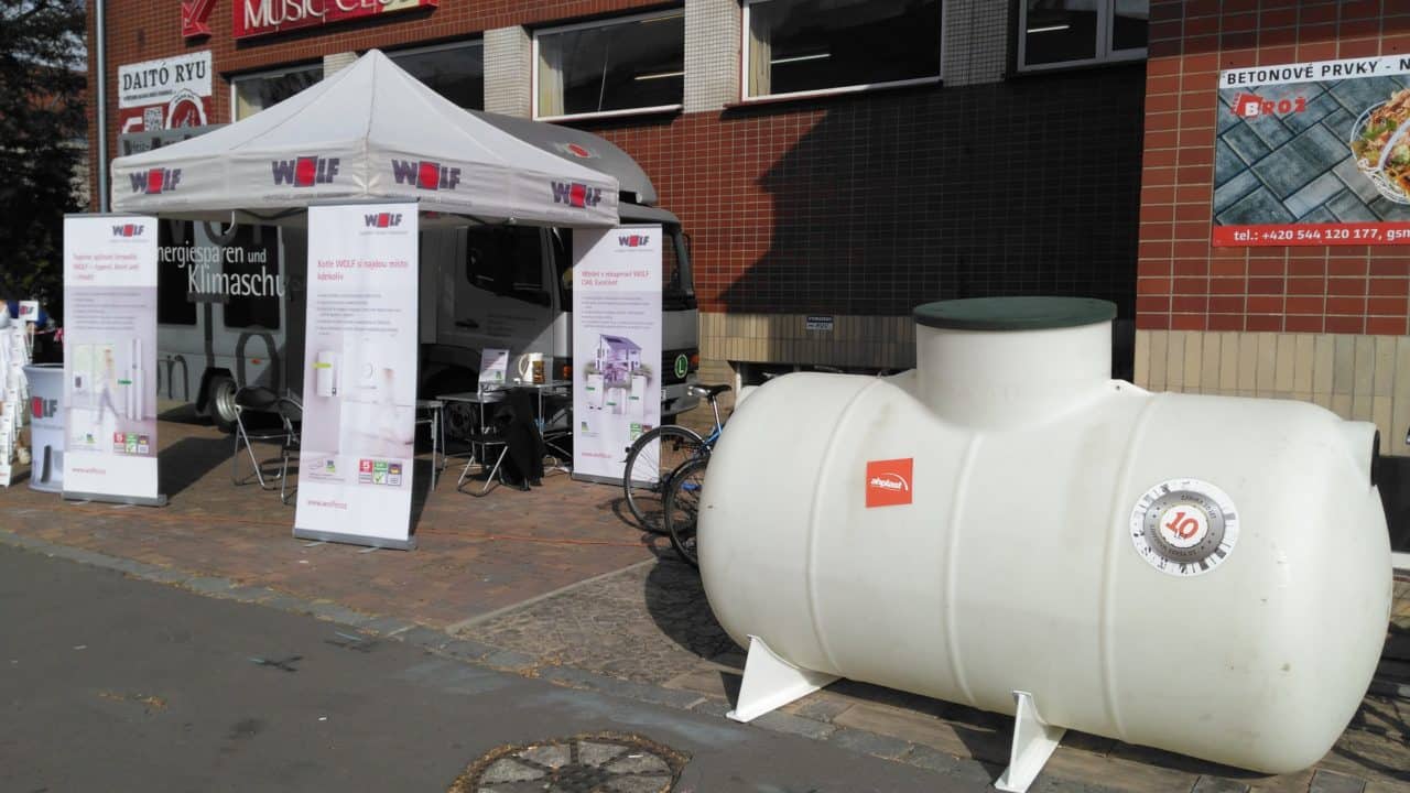 21. stavební výstava Pardubice - podzim 2016 - exteriér WOLF 01