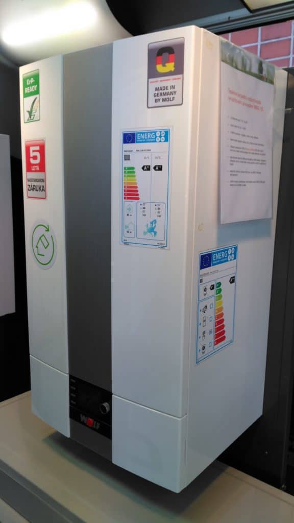 21. stavební výstava Pardubice - podzim 2016 - exteriér WOLF 03 - kotel