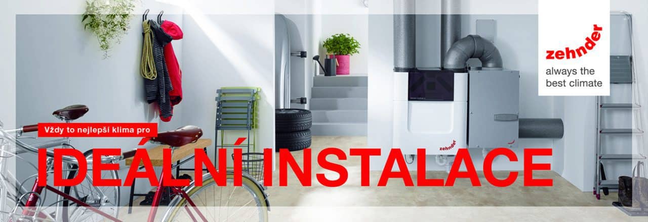 Zehnder - ComfoAir Q - instalace