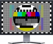TV-monitor-32743 a monoskop