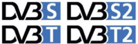 DVB-S-S2-T-T2 loga