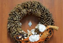 Připněte kus Vánoc na dveře – elegantně Adventní věnec na dveřích