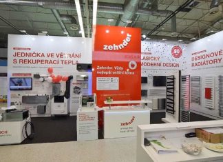Expozice Zehnder – novinky a inspirace na výstavách (2020) Zehnder na výstavách v roce 2020