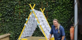 Tipy na zajímavé „recy“ věci – teepee, domeček pro panenky a závěsná lampa Teepee 15 - Marika Mánková - balakrylrecyveci.cz