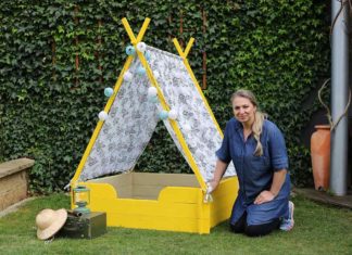 Tipy na zajímavé „recy“ věci – teepee, domeček pro panenky a závěsná lampa Teepee 15 - Marika Mánková - balakrylrecyveci.cz