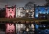 Návštěva – luxusní nasvětlení moderní architektury i historických památek Towneley Hall poblíž Burnley, Anglie - foto 1