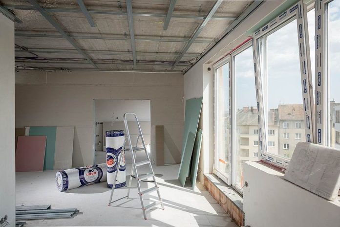 URSA - zateplení podhledu novostavba