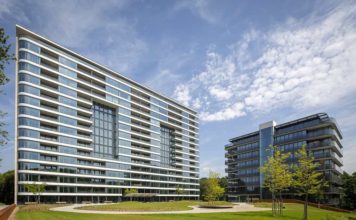 Staré kanceláře za nové bydlení v Haagu s Guardian Glass Park Hoog Oostduin - Haag (8) Budovy po přestavbě
