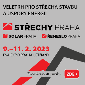 Banner na akci STřechy Praha 2023 a zlevněná vstupenka