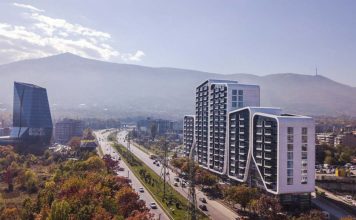 Architektonicky zajímavý A3 building v Sofii se skly Guardian Glass A3 building Sofia - foto 1