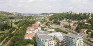 Praha: ceny nových bytů jsou za 5 let vyšší o 50%, nabídka nejnižší za 15 let Ekospol - rezidence Hodkovičky (celkový pohled)