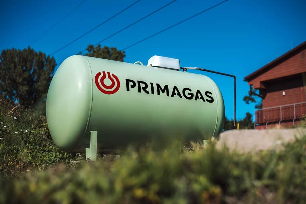 LPG zásobník v odlehlejší oblasti (Primagas)
